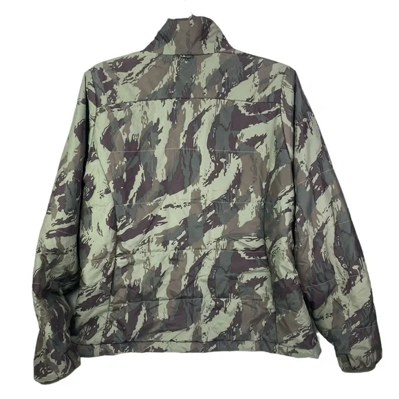 the North Face camo print medium weight zip up jacket L - Picture 2 of 15